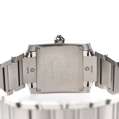Cartier Stainless Steel 25mm Tank Francaise Quartz Watch 4 of 7
