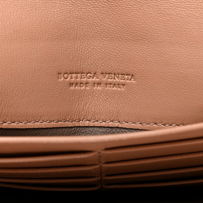 Bottega Veneta Cervo Intrecciato Continental Flap Wallet Cipria 6 of 9