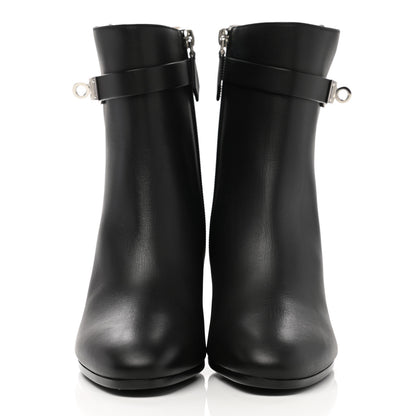 Hermes Calfskin Saint Germain Ankle Boots 36 Black 2 of 8