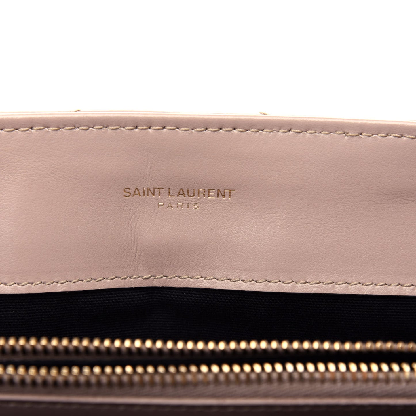 Calfskin Y Quilted Monogram Medium Loulou Chain Satchel Light Natural
