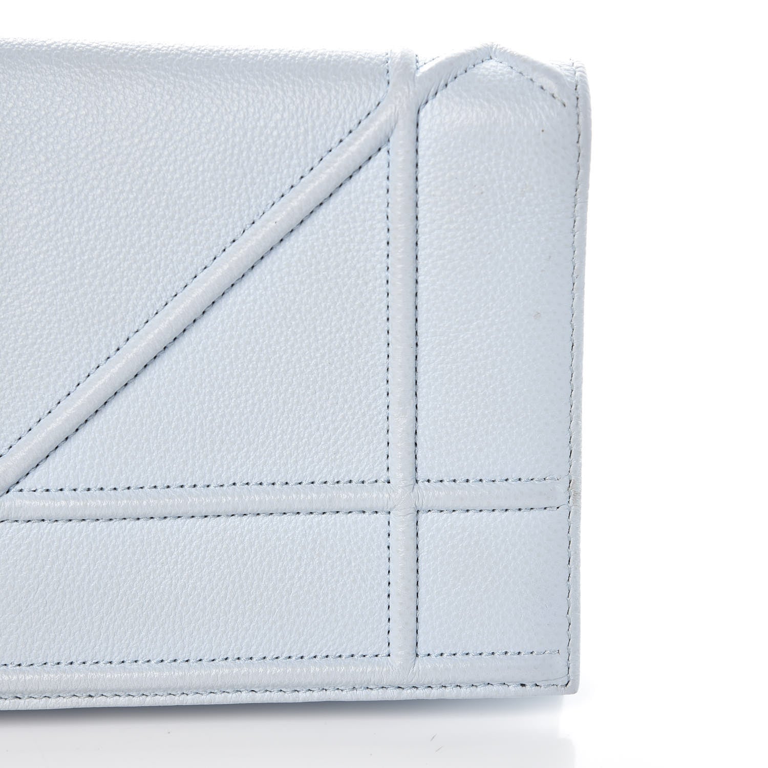 Christian Dior Grained Calfskin Diorama Pochette Sky Light 10 of 11