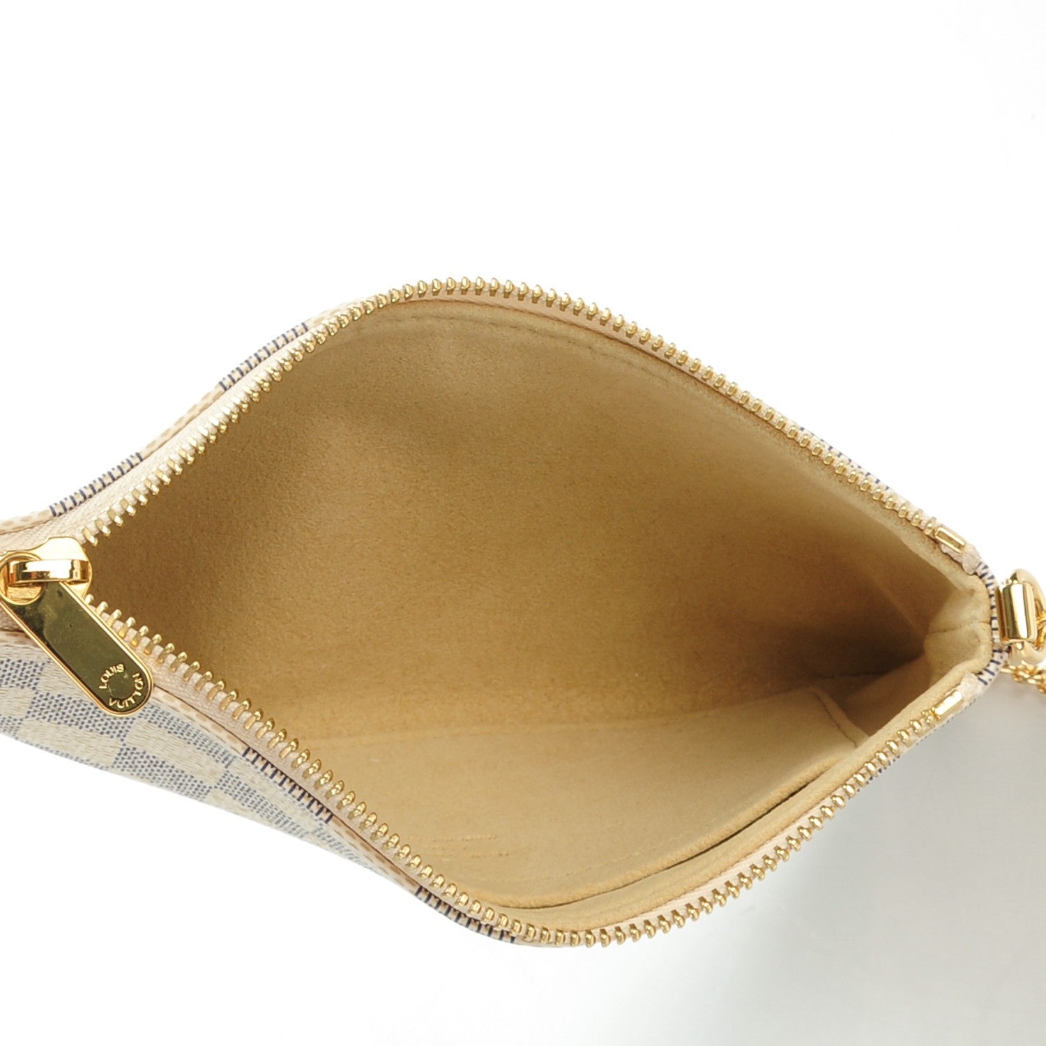 Louis Vuitton Damier Azur Pochette Milla MM 5 of 7