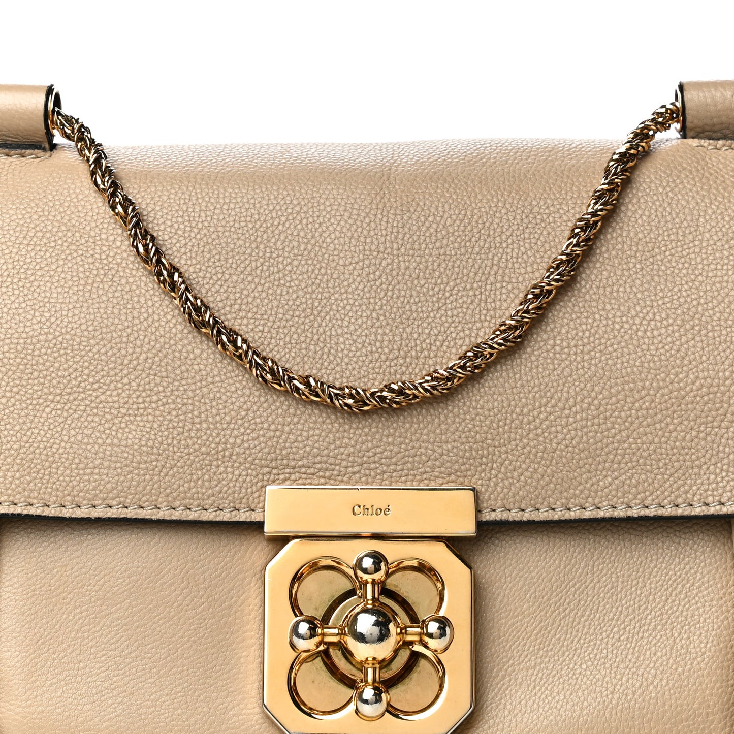 Goatskin Medium Elsie Shoulder Bag Dove