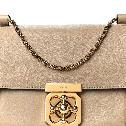 Chloe Goatskin Medium Elsie Shoulder Bag Dove 11 of 26