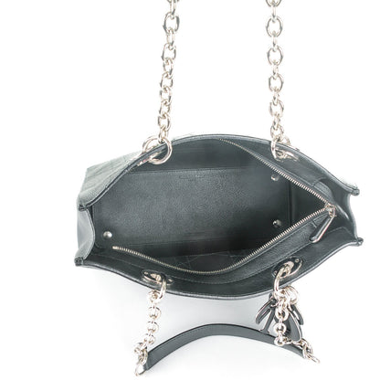 Christian Dior Grained Calfskin Cannage Medium Ultradior Tote Black 5 of 7