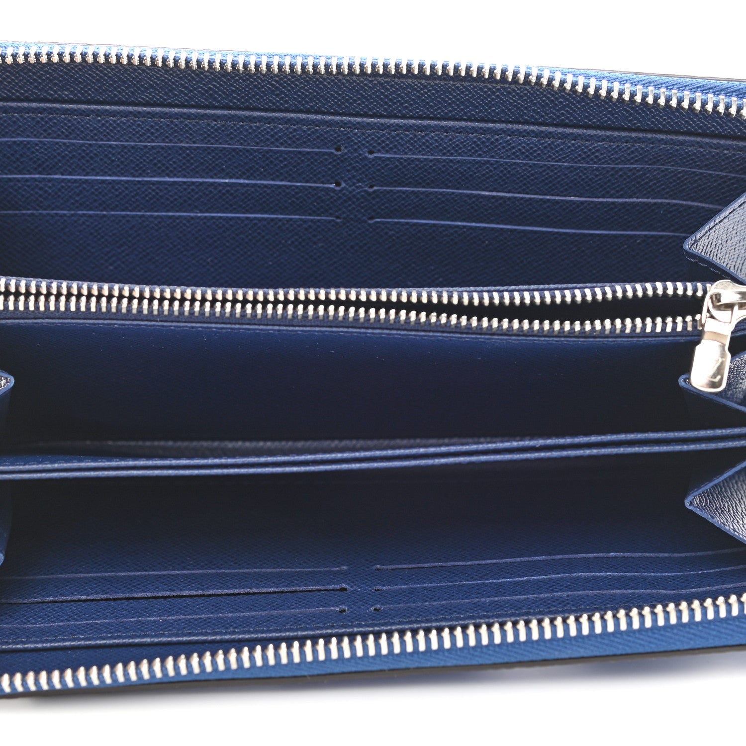 Louis Vuitton Monogram Escale Zippy Wallet Blue 5 of 7