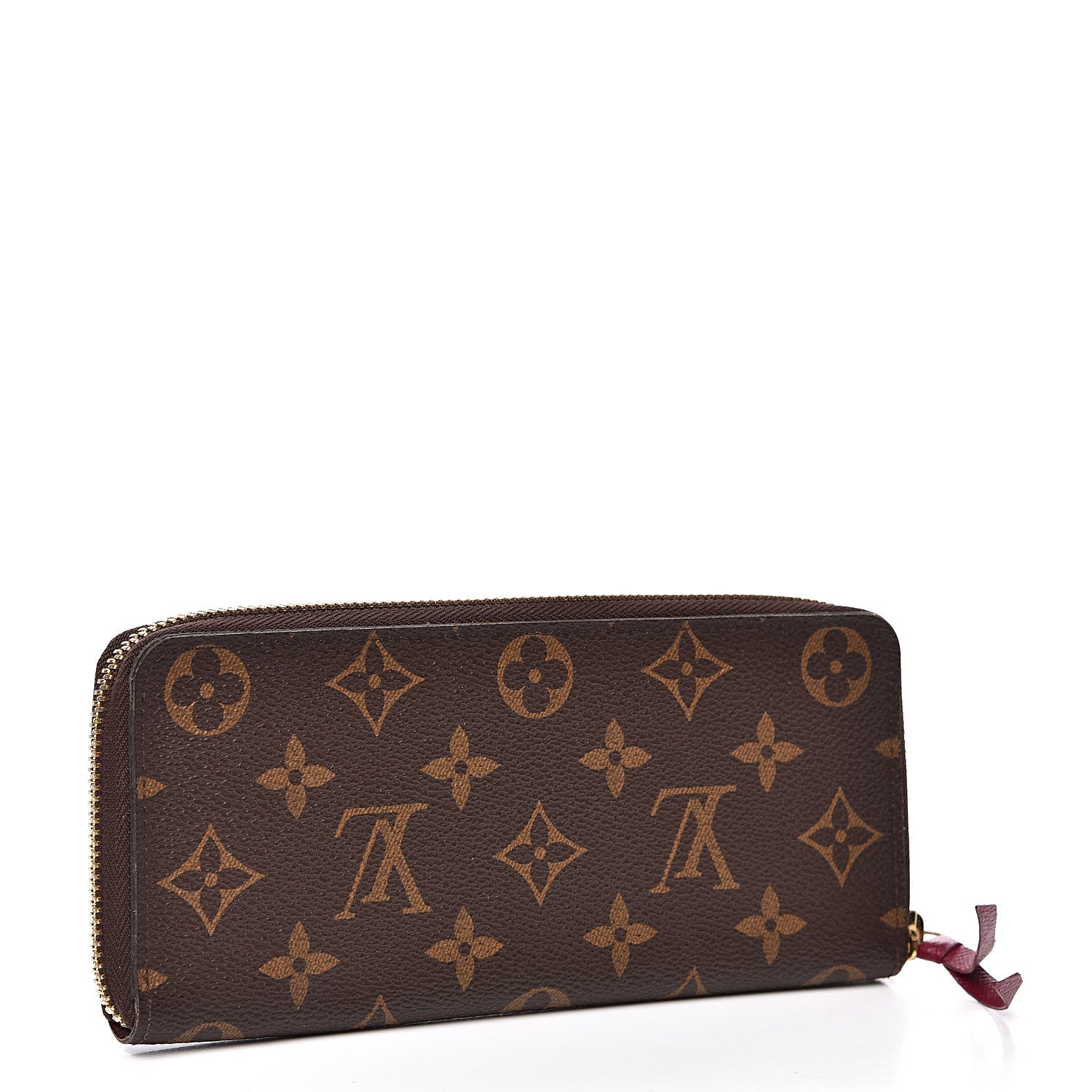 Louis Vuitton Monogram Clemence Wallet Fuchsia 2 of 13