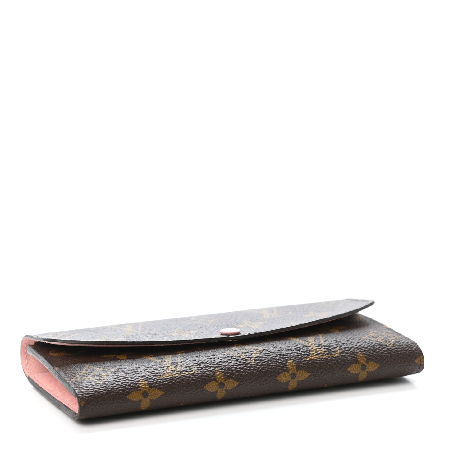 Monogram Emilie Wallet Rose Ballerine
