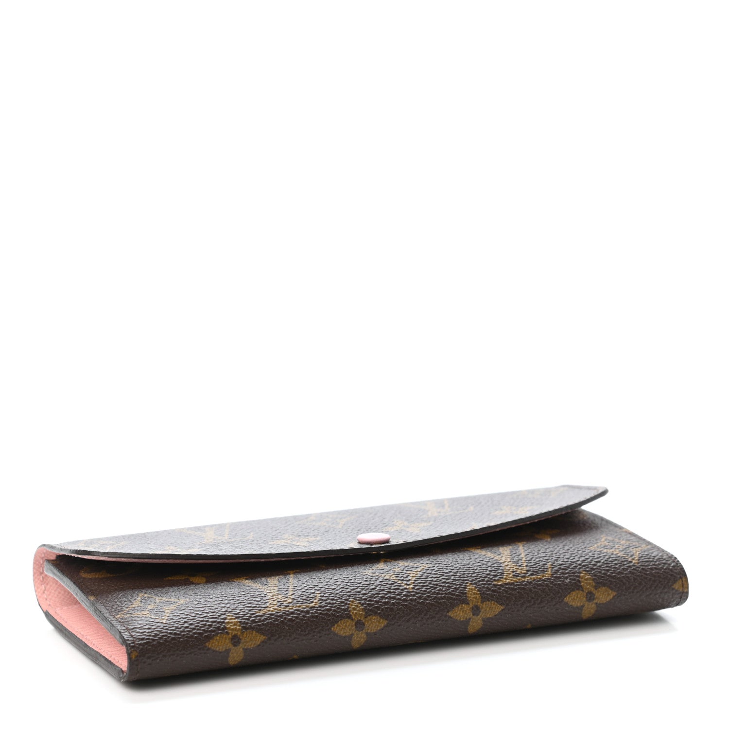 Louis Vuitton Monogram Emilie Wallet Rose Ballerine 3 of 4