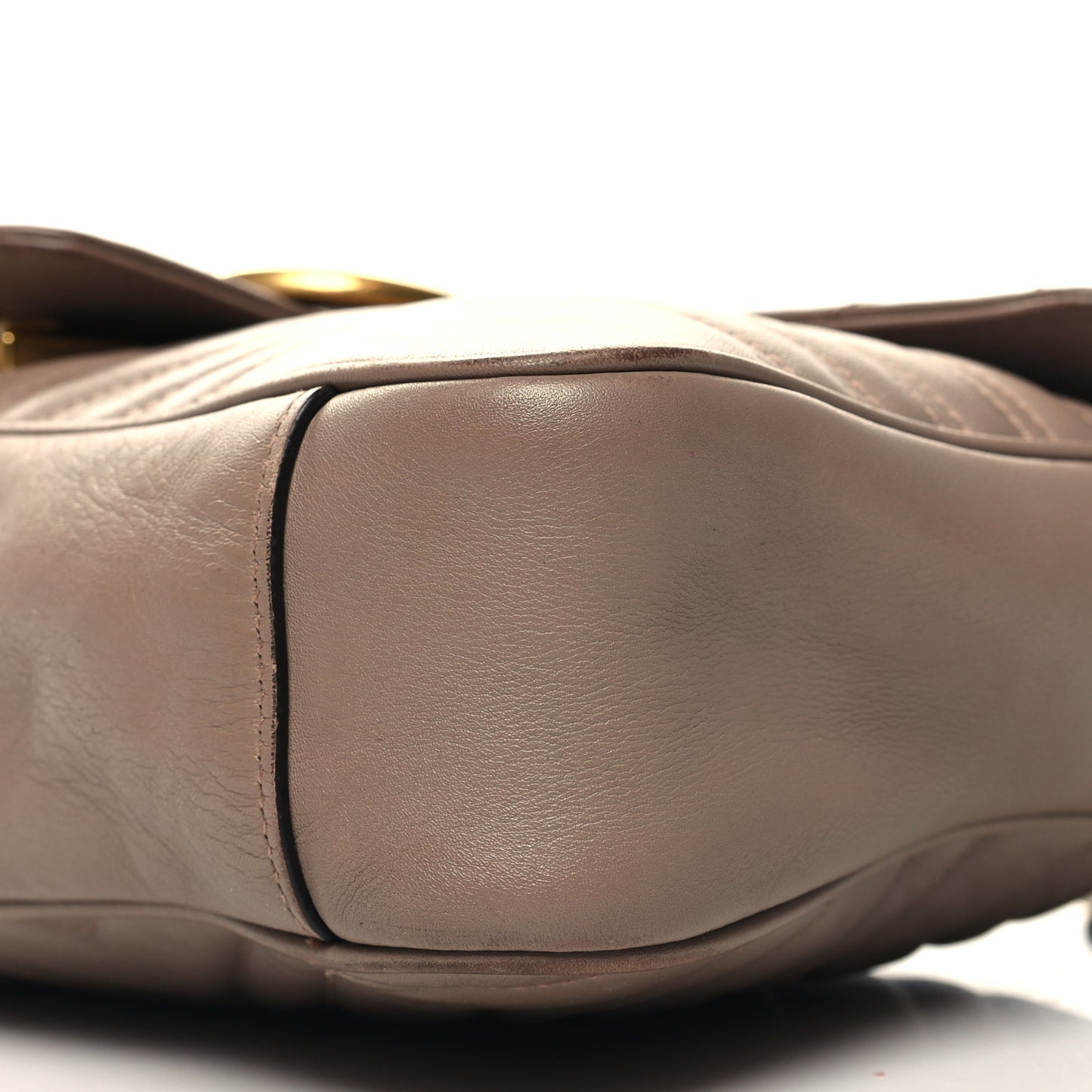 Calfskin Matelasse Medium GG Marmont Shoulder Bag Porcelain Rose