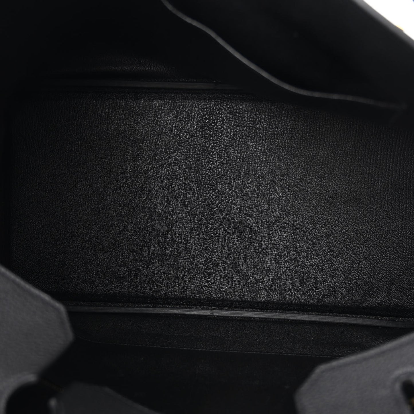 Togo Birkin 40 Black