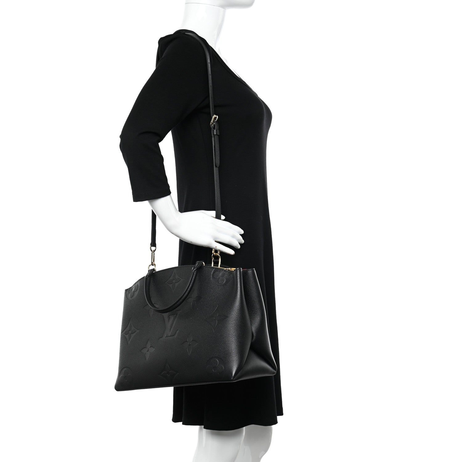 Louis Vuitton Empreinte Monogram Giant Grand Palais Black 2 of 10