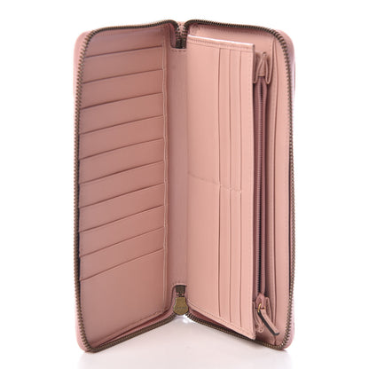 Gucci Calfskin Matelasse GG Marmont Zip Around Organizer Wallet Perfect Pink 5 of 9