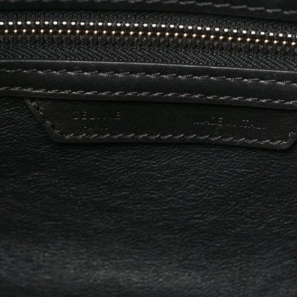 Celine Satin Calfskin Suede Mini Tri-Color Luggage Olive 6 of 11