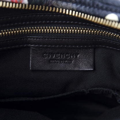 Givenchy Lambskin Magnolia Print Medium Pandora Black 10 of 12
