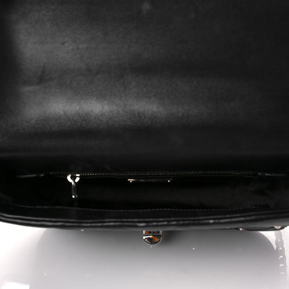 Miu Miu Pattina Nappa Crystal Studded Flap Bag Black 5 of 11