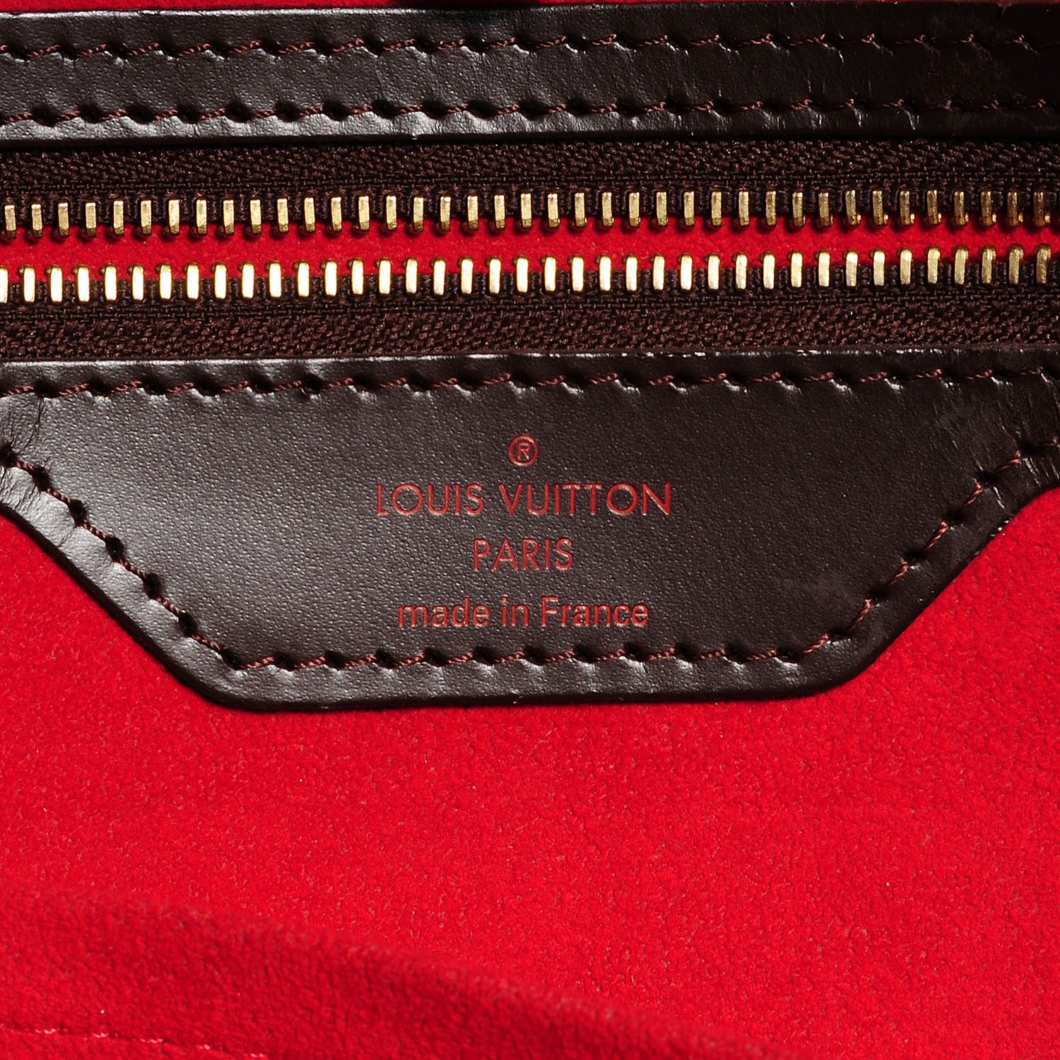 Louis Vuitton Damier Ebene Hampstead GM 6 of 7