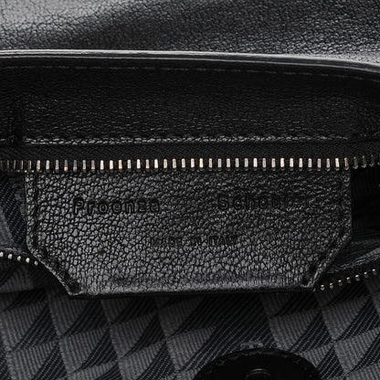 Proenza Schouler Lambskin Fringe Medium PS1 Satchel Black 8 of 9