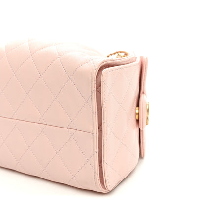 Chanel Caviar Quilted Small Chanel 25 Handbag Light Pink 10 of 10