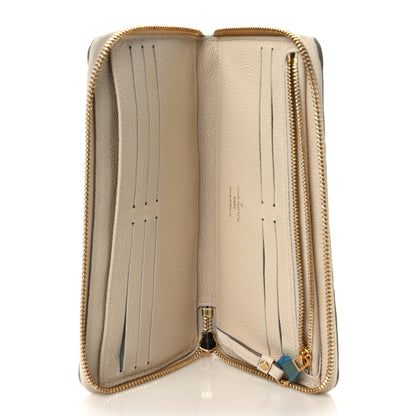 Louis Vuitton Empreinte Zippy Wallet Neige 4 of 8