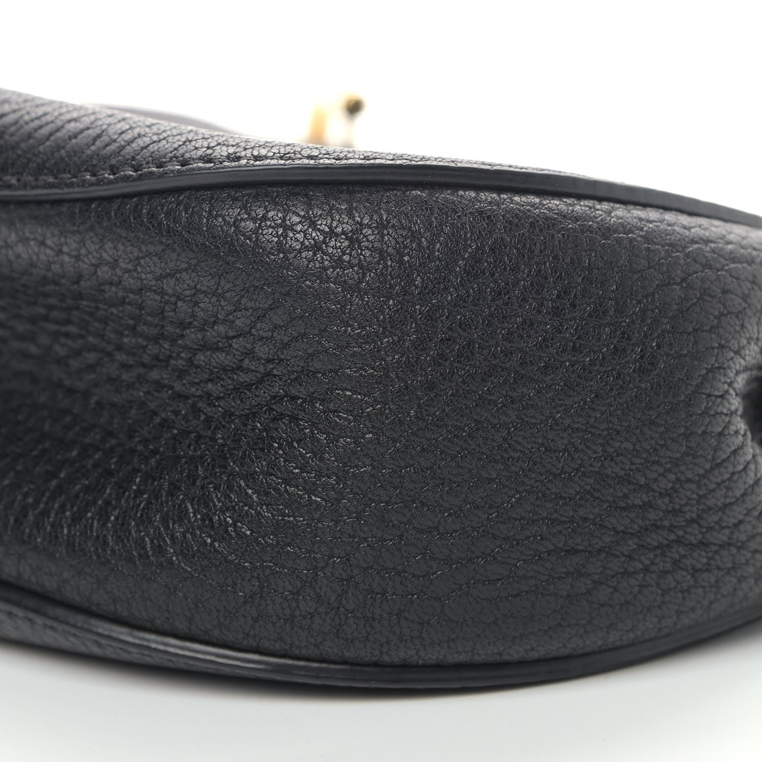 Chloe Grained Lambskin Mini Drew Shoulder Bag Black 8 of 8