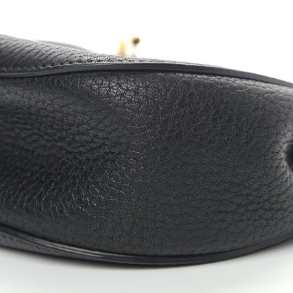 Chloe Grained Lambskin Mini Drew Shoulder Bag Black 8 of 8