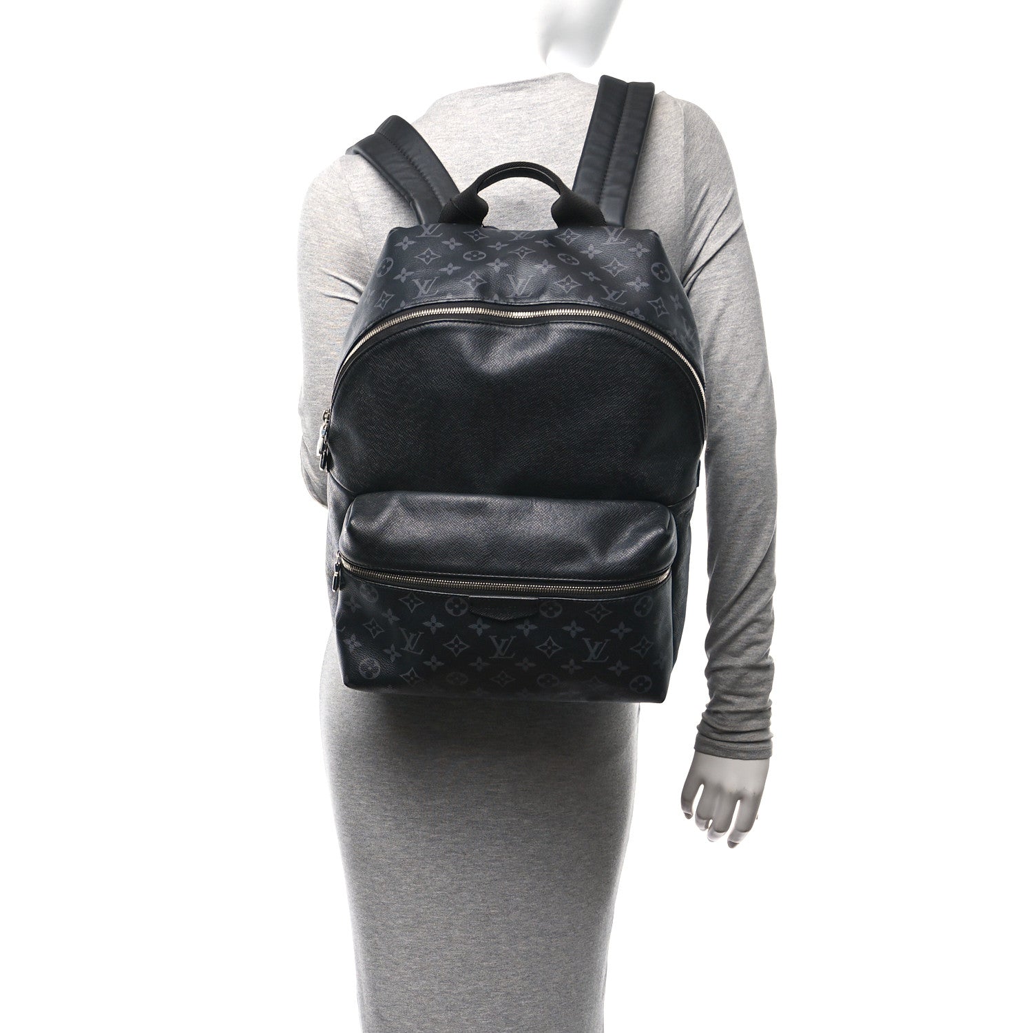 Louis Vuitton Monogram Eclipse Taiga Discovery Backpack PM 2 of 12