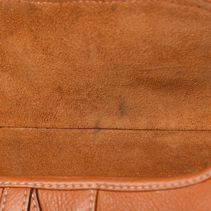Christian Dior Calfskin Saddle Bag Tan 12 of 16