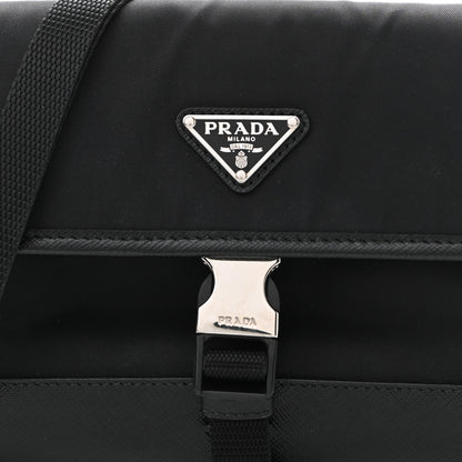 Prada Re-Nylon Saffiano Smartphone Case Crossbody Black 7 of 11