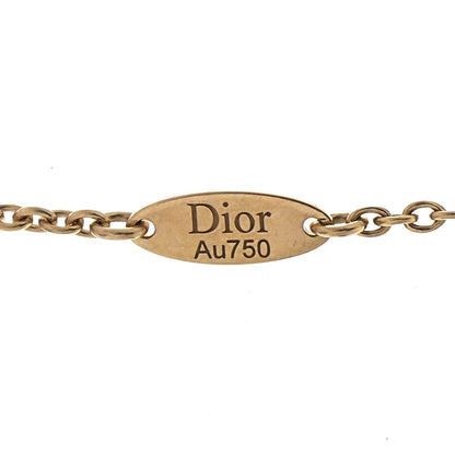 Christian Dior 18K Yellow Gold Diamond Black Onyx Mother of Pearl Rose Celeste Bracelet 6 of 8