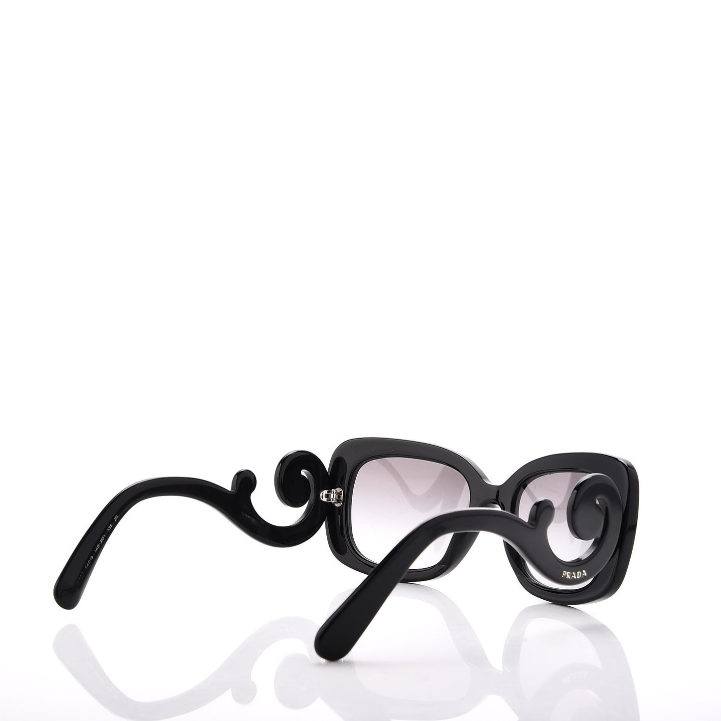 Acetate Baroque Sunglasses SPR 27O Black
