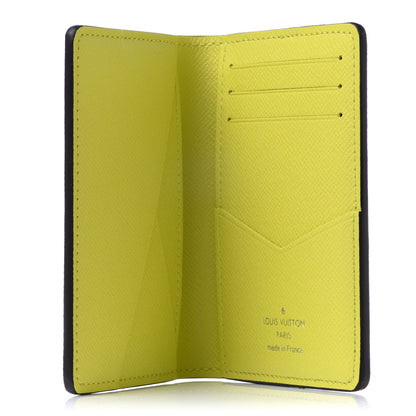Louis Vuitton Monogram Taiga Pocket Organizer Yellow 5 of 7