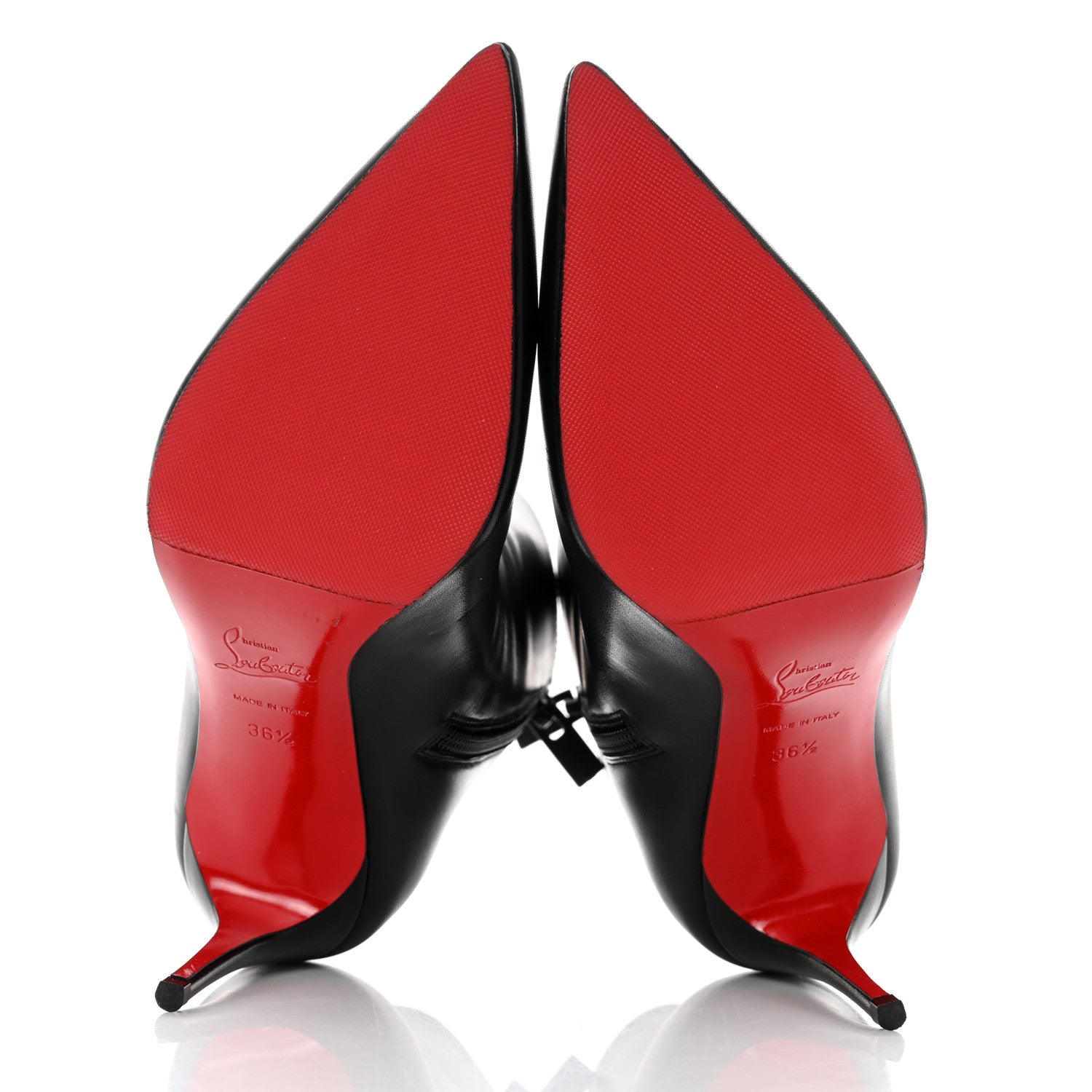 Christian Louboutin Calfskin So Kate Booty 85 Ankle Boots 36.5 Black 5 of 7