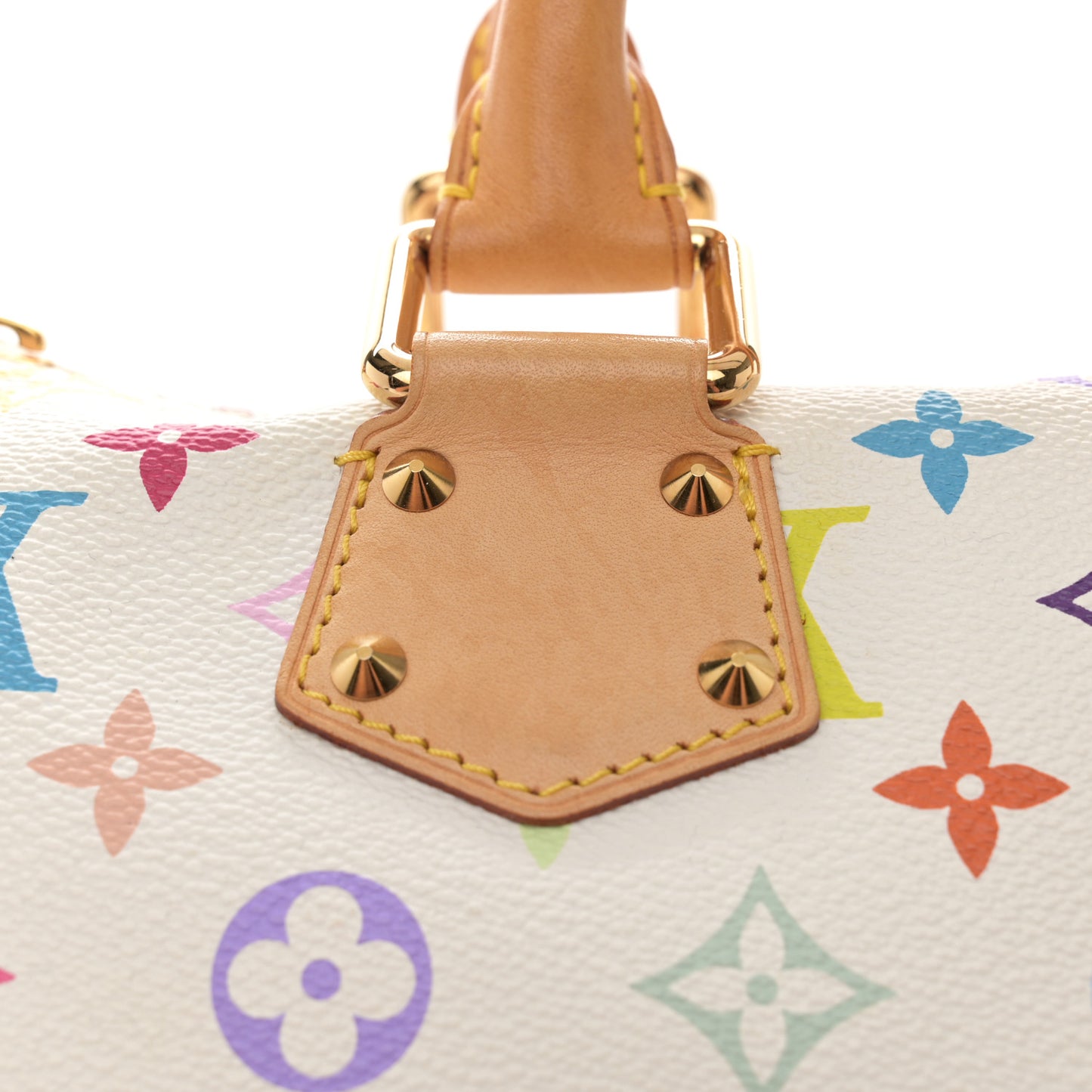 Monogram Multicolor Speedy 30 White