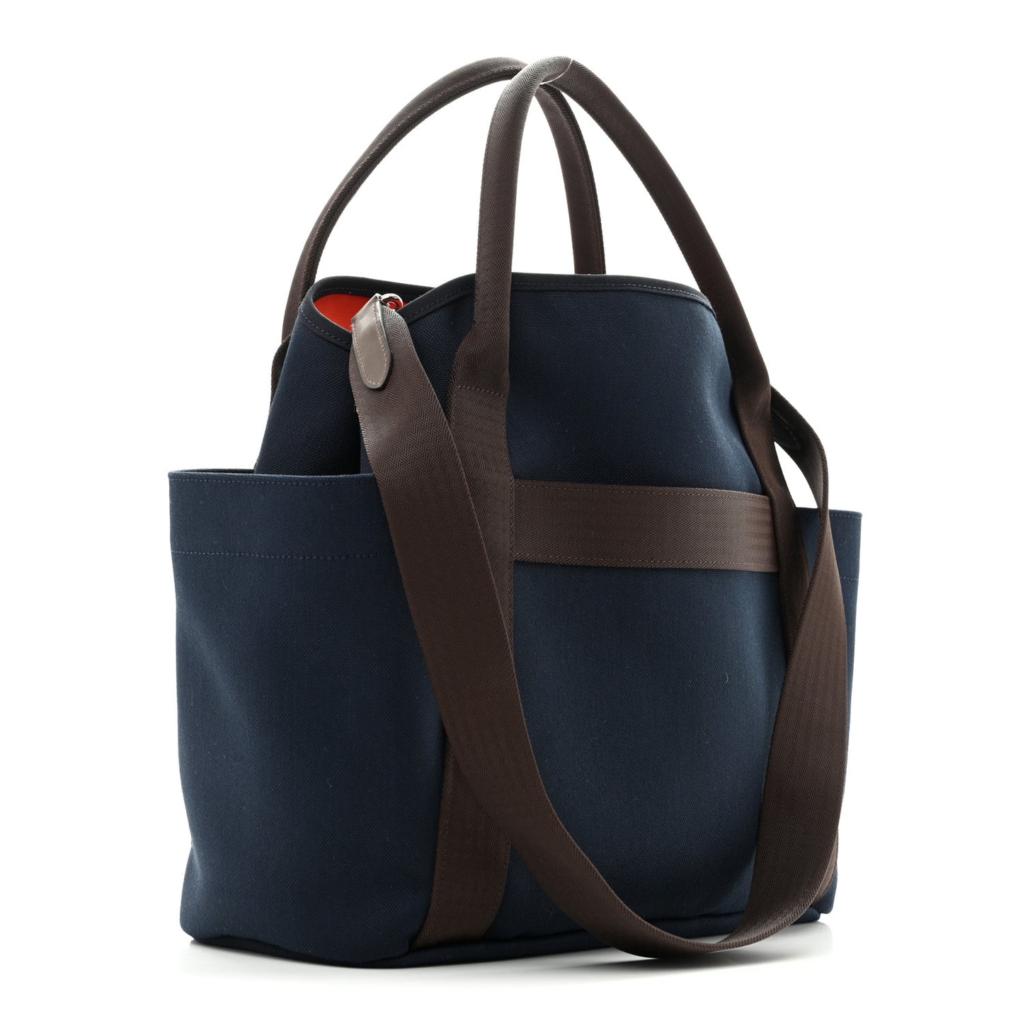 Canvas The Grooming Bag Bleu Navy Feu