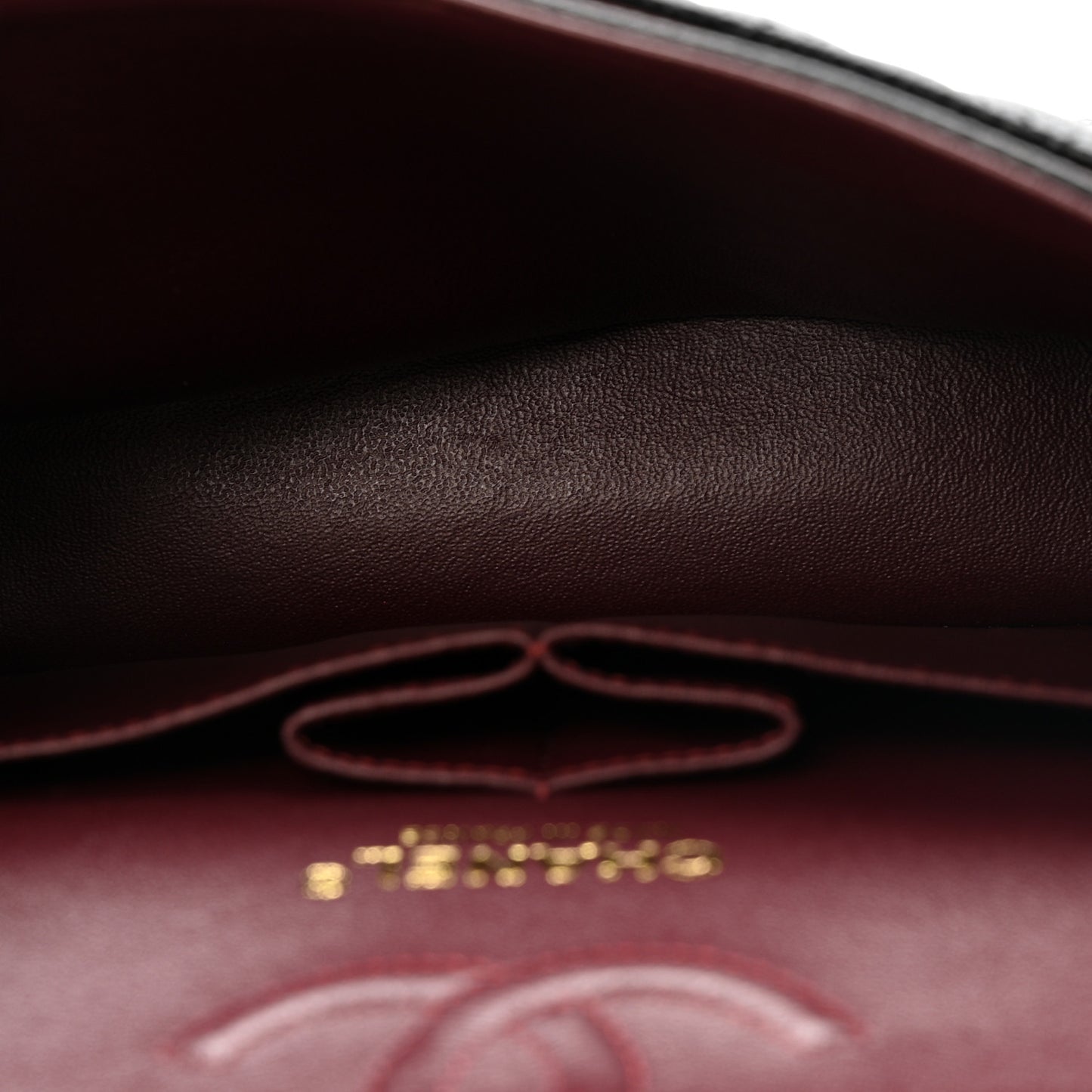 Caviar Quilted Small Double Flap Black