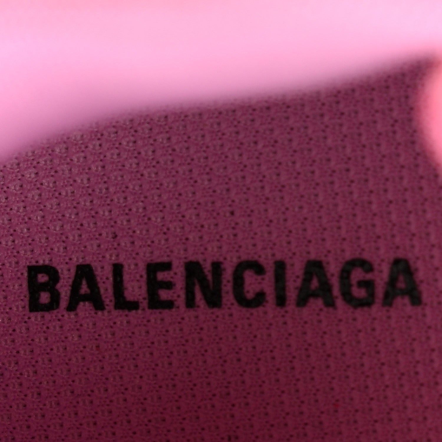 Balenciaga Fabric Mesh Distressed Womens Triple S Sneakers 39 Pink 8 of 10
