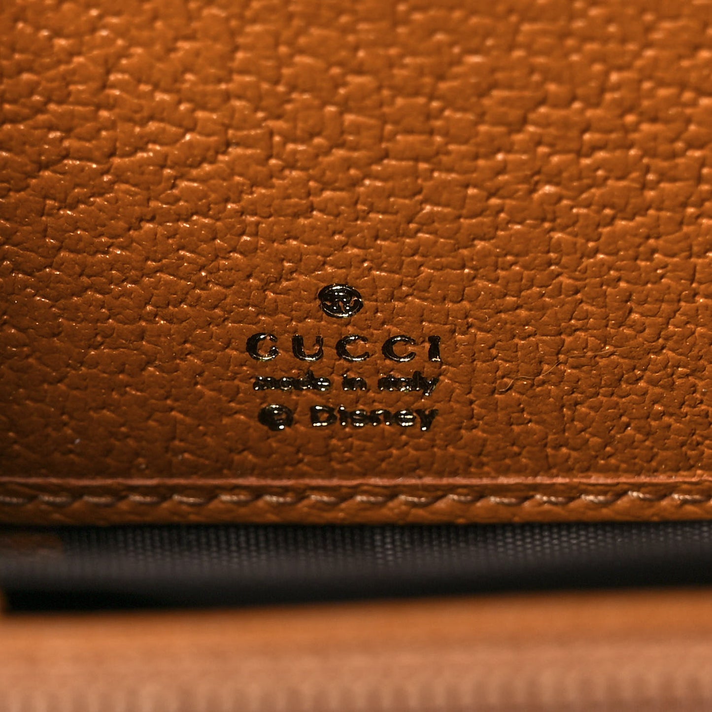 X DISNEY Mini Vintage GG Supreme Monogram Mickey Mouse Zip Around Wallet Beige Vintage Sun Oil
