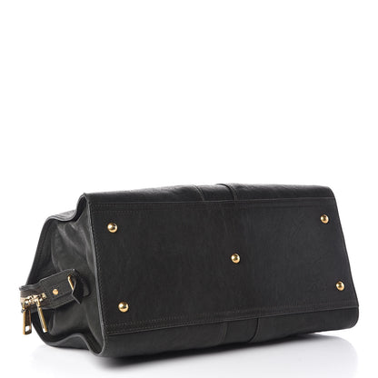 Saint Laurent Sheepskin Medium Cabas ChYc Black 4 of 14