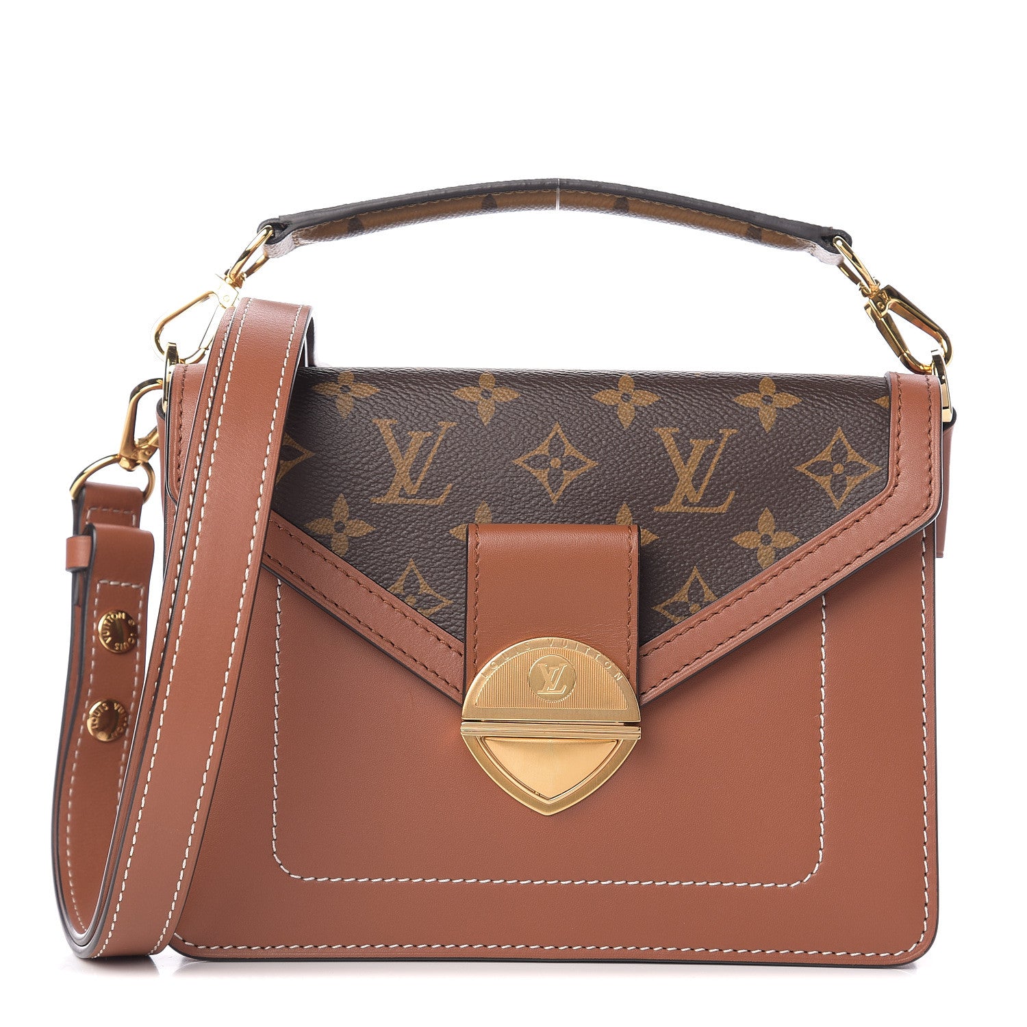 Louis Vuitton Calfskin Monogram Biface 1 of 8