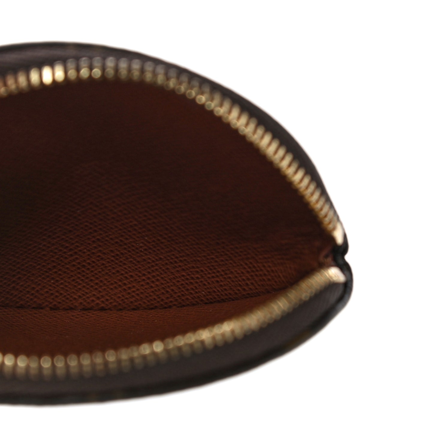 Monogram Round Coin Purse