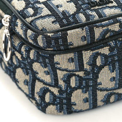 Christian Dior Oblique Crossbody Bag Blue 7 of 9