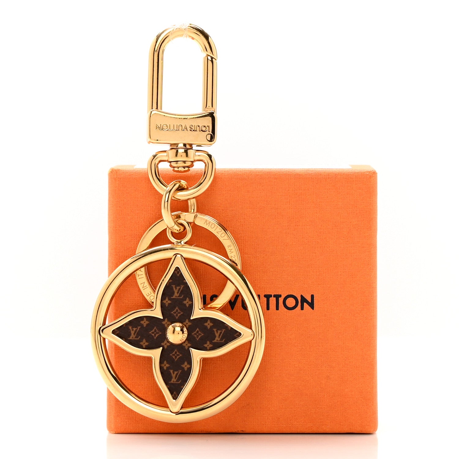 Louis Vuitton Monogram Puzzle Flower Bag Charm Key Holder 6 of 6