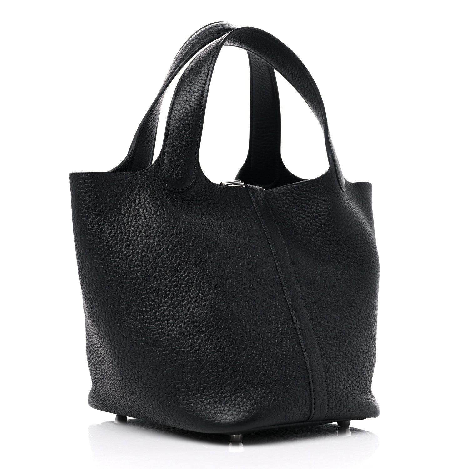 Hermes Taurillon Clemence Picotin Lock 18 PM Black 2 of 9
