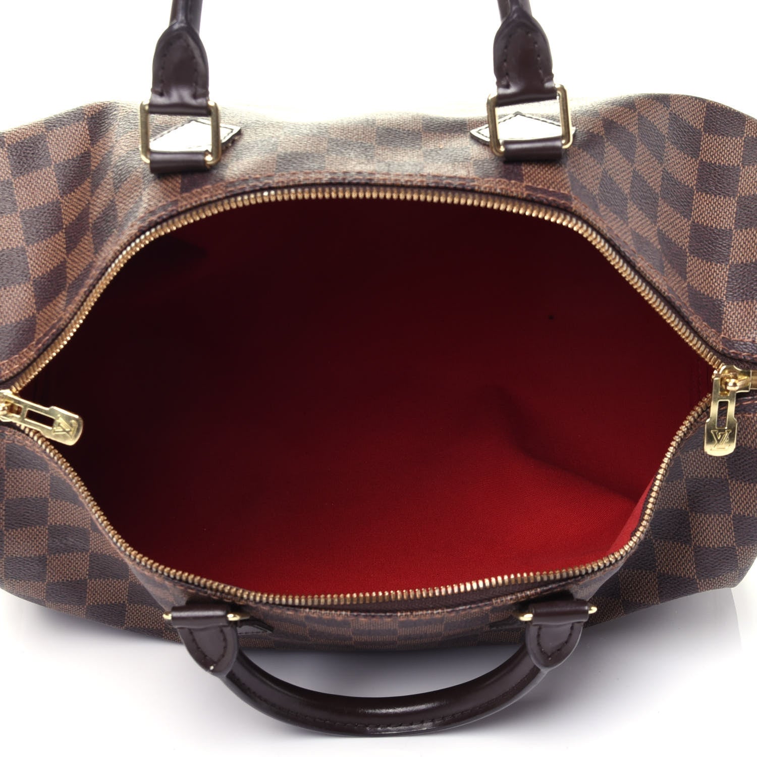 Louis Vuitton Damier Ebene Speedy Bandouliere 35 3 of 4