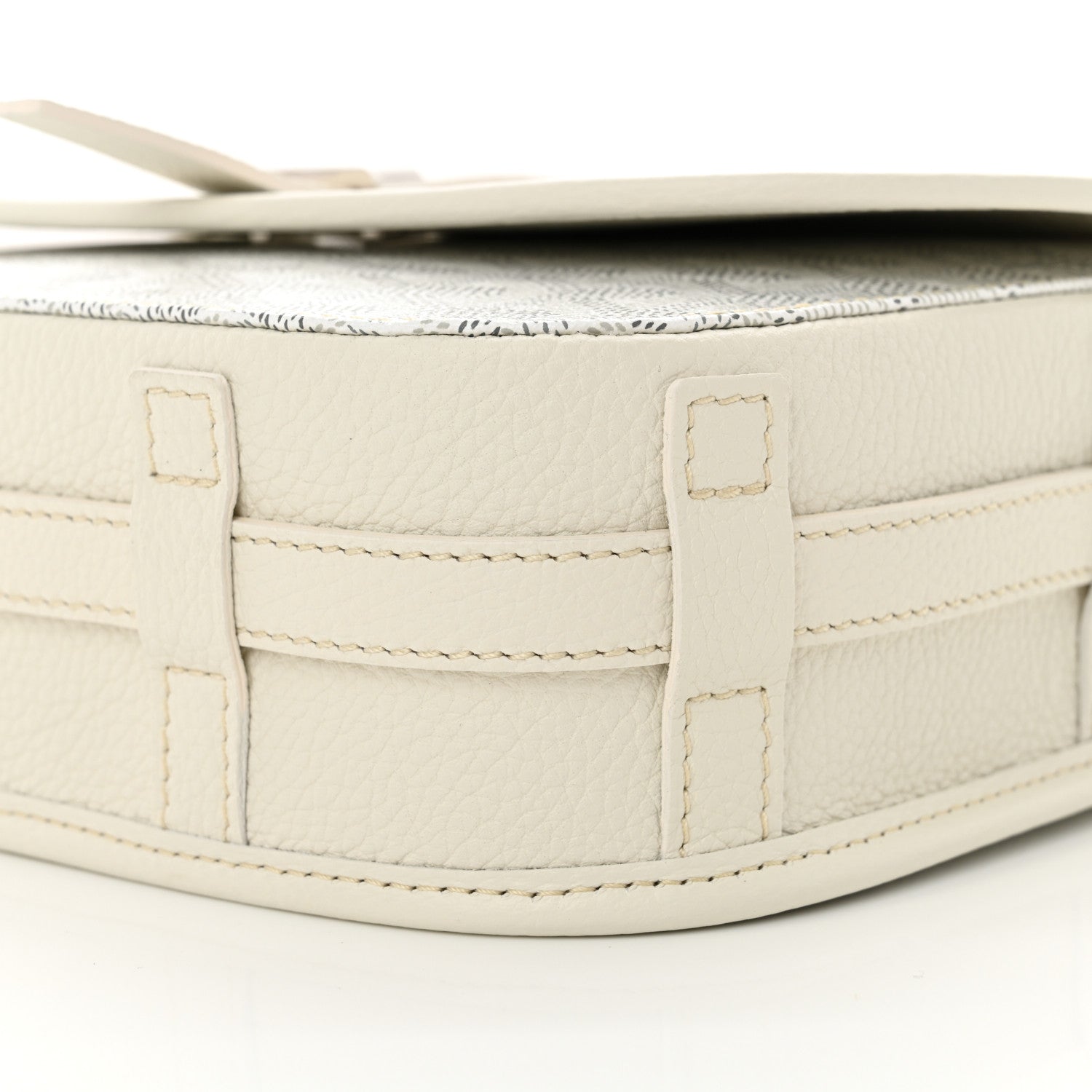 Goyard Goyardine Belvedere II PM Messenger Bag White 9 of 10