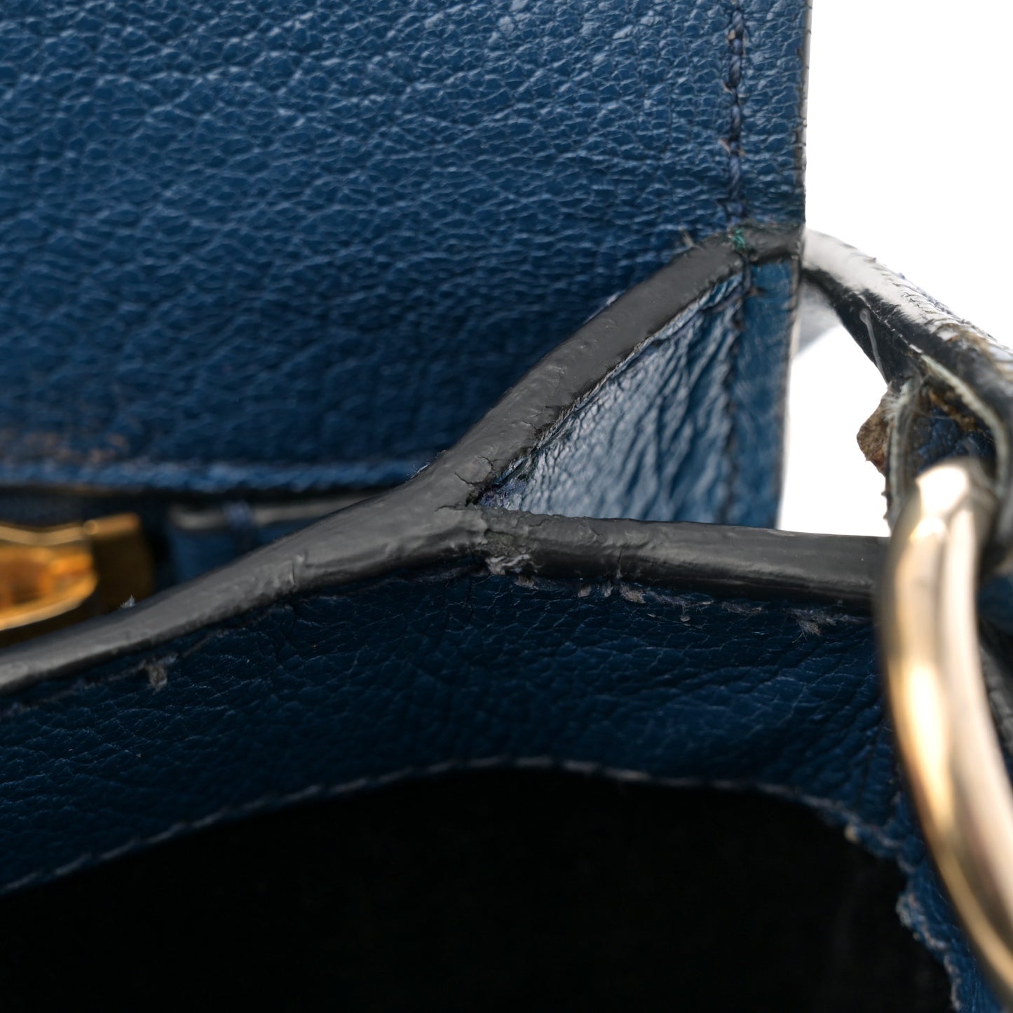 Madras Bicolor Shoulder Bag Marea Cobalt