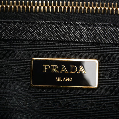 Prada Saffiano Large Galleria Double Zip Tote Black 6 of 8