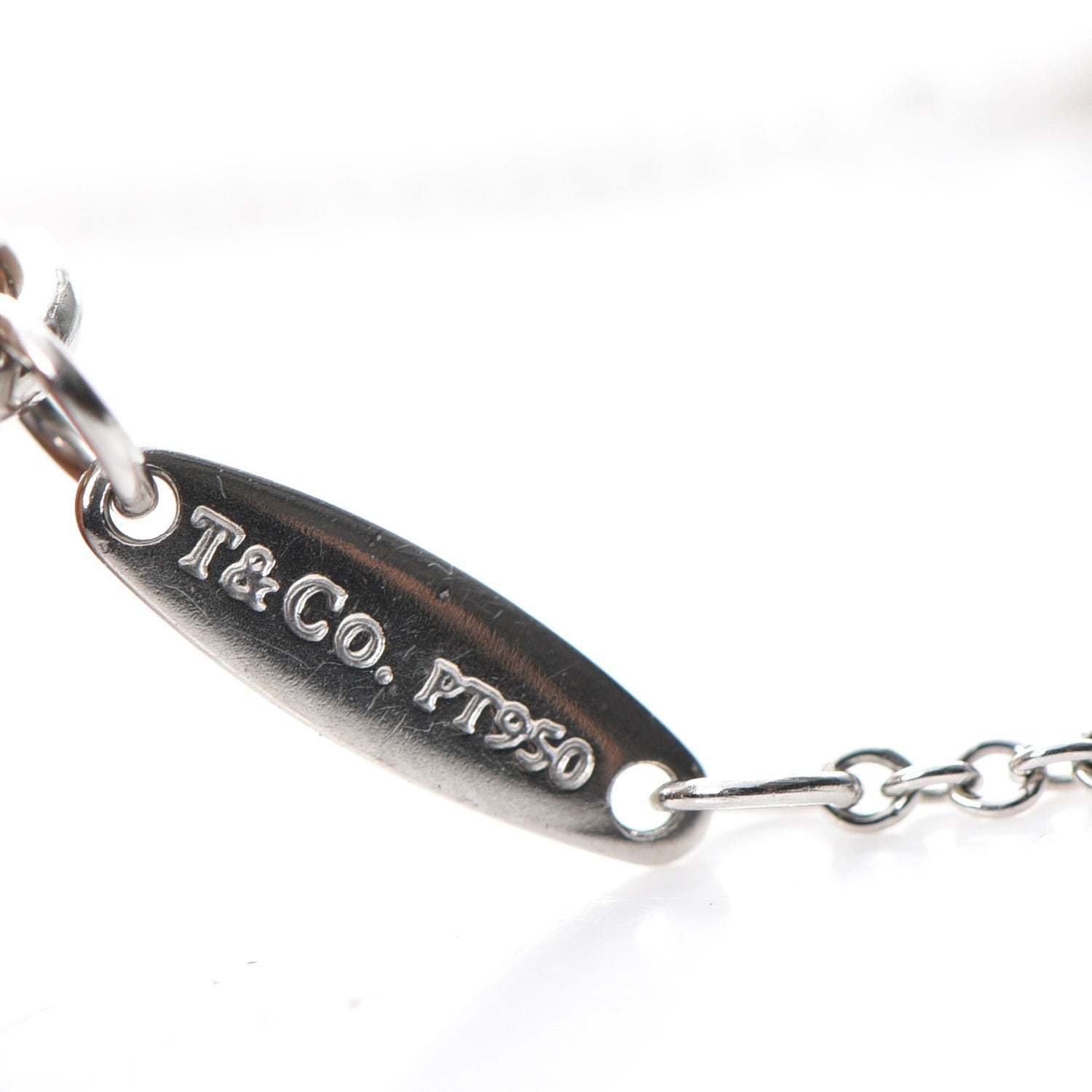 Tiffany Platinum Diamond .15ctw Elsa Peretti Diamonds by the Yard Station Bracelet 5 of 7