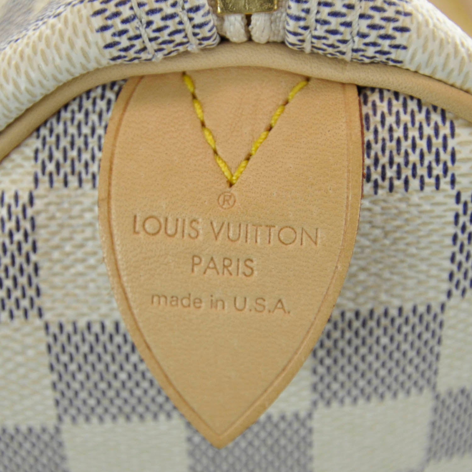 Louis Vuitton Damier Azur Speedy 30 7 of 8